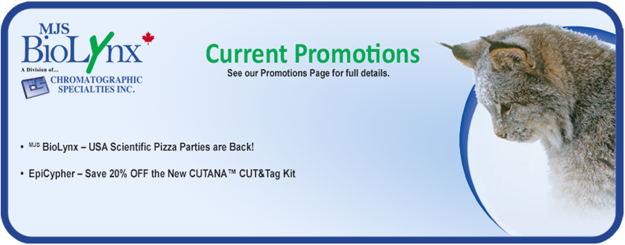 MJS BioLynx - Current Promotions Banner